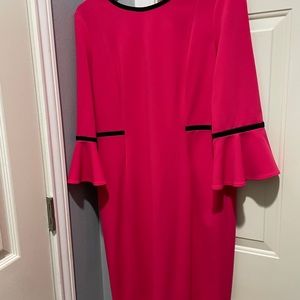 Calvin Klein Pink peplum Size 14
